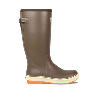 DRYSHOD Men's Seamonster FLX Gusset Brown/Cream/Orange Boots (SMXG-MH-BR)