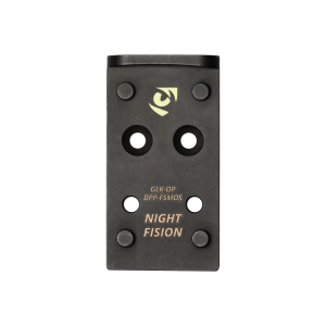 NIGHT FISION Optic Mounting Plate for Glock MOS to DPP Footprint (GLK-OP-DPP-FSMOS)