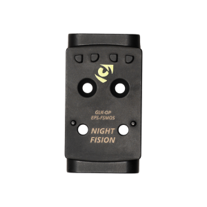 NIGHT FISION Optic Mounting Plate for Glock MOS to EPS Footprint (GLK-OP-EPS-FSMOS)