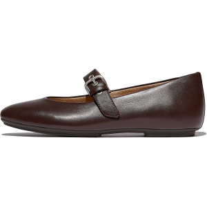 FITFLOP Women's Delicato Leather Mary Janes Shoes (E3D)
