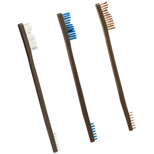 OTIS Nylon/Bronze/Stainless Steel 3 Pack AP Brushes (FG-316-3)