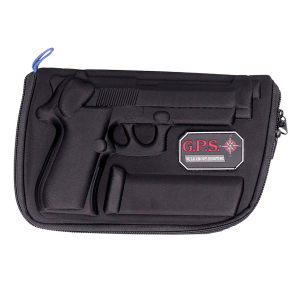 G*OUTDOORS Compression Molded Black Pistol Case (909PC)
