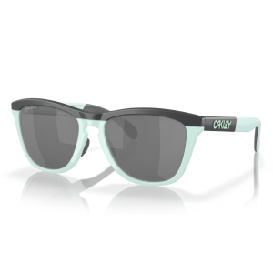 OAKLEY Frogskins Range Matte Carbon/Blue Milkshake Frame/Prizm Black Sunglasses (OO9284-0355) - Oakley