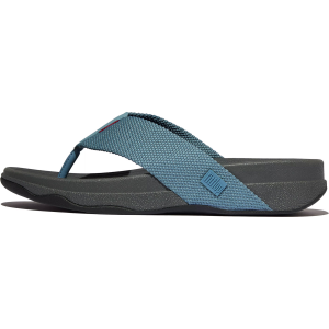 FITFLOP Men's Surfer Cool Blue Toe-Thongs Sandals (AQ3-925)