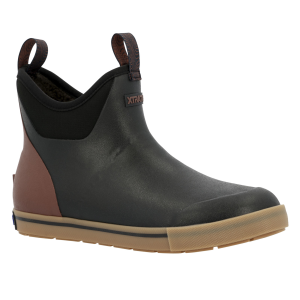XTRATUF Men's Camp Fleece Lined 6 in Ankle Deck Boots (XMADBC00) - Xtratuf
