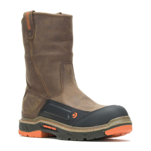 WOLVERINE Mens Overpass CarbonMax Wellington Dark Coffee Boots (W10708)