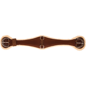 Mustang MUSTANG Contoured Fleece Brown Cinch with Stainless Steel Buckles (269) - $82.99 at gritroutdoors.com