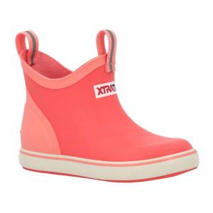 XTRATUF Kid's 4in Dewberry/Purple Gumdrop Ankle Deck Boots (XKAB500C) - Xtratuf