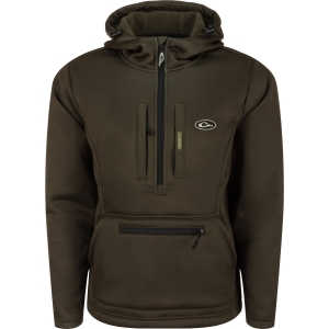 DRAKE Men's MST Ultimate Wader Quarter Zip Hoodie (DW7420)