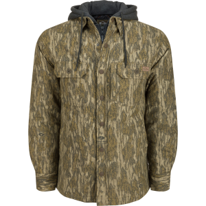 DRAKE Men's Campfire Flannel Hoodie (DS1078) - Drake