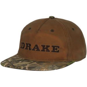 Drake DRAKE Men's Waxed Flatbill Ball Cap (DW0203) - $39.99 at gritroutdoors.com
