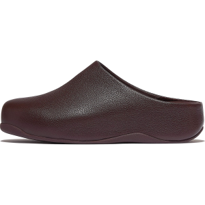 FITFLOP Women's Shuv Tumbled-Leather Clogs (E5Q)