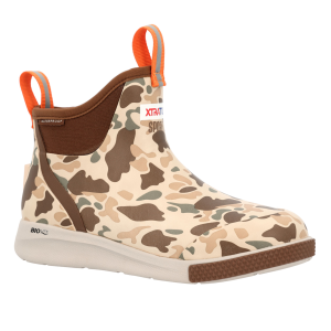 XTRATUF Women's ADB Sport 6in Duck Camo Ankle Deck Boots (XADSWDCM) - Xtratuf