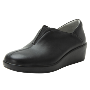 ALEGRIA Women's Hadlee Leather Slip-On Shoes (HAD) - Alegria