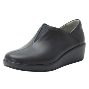 ALEGRIA Women's Hadlee Leather Slip-On Shoes (HAD) - Alegria