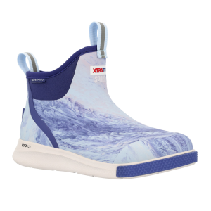 XTRATUF Women's 6in ADB Sport Skipper Blue Ankle Deck Boots (XADSW201) - Xtratuf