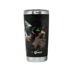 GRITR Stainless Steel Insulated Tumbler 20oz & 30oz - Travel Cup w/ Lids & Straw - Gritr