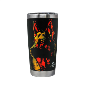 GRITR Stainless Steel Insulated Tumbler 20oz & 30oz - Travel Cup w/ Lids & Straw - Gritr