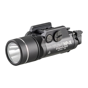 STREAMLIGHT TLR-1 HP-X USB 1300 Lumens Black Rechargeable Weapon Light with Rail Locating Keys and Batteries (69168)