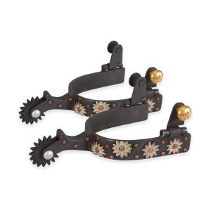 CIRCLE Y Reinsman Ladies Daisy Iron Spurs (1201-LY-BI) - Circle Y
