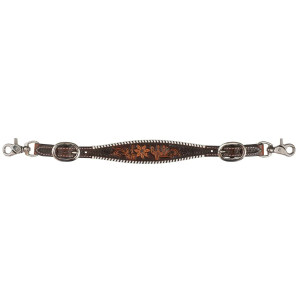 CIRCLE Y Desert Rawhide Edge Vintage Wither Strap (1018-45-SV) - Circle Y
