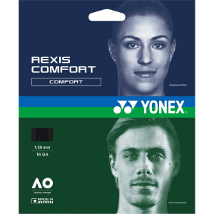 YONEX Rexis Comfort Black 130 Tennis String (RTGC130BK) - Yonex