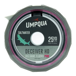UMPQUA Deceiver HD Big Game Pink 25yds Fluorocarbon Tippet