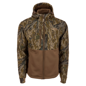 DRAKE Men's MST Hole Shot Hooded Windproof Eqwader Full Zip Jacket (DW7390)