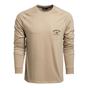 VORTEX  Men's Outland Heavyweight Long Sleeve Pocket T-Shirt (225-01)