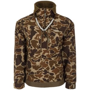 DRAKE Men's MST Waterfowl Fleece-Lined 1/4 Zip Jacket (DW2252)