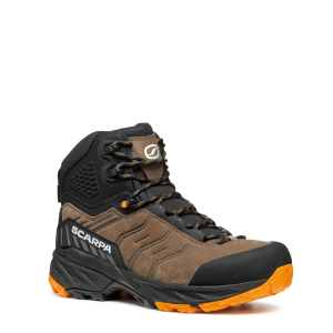 SCARPA Men's Rush TRK GTX Brown/Orange Hiking Boots (63143/200.6-BrnOrg)