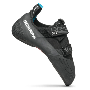 SCARPA Unisex Drago XT Black/Iron Climbing Shoes (70091/000-BlkIrn) - Scarpa