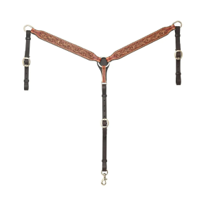 CIRCLE Y Gauge Breast Collar (1074-20-SV) - Circle Y