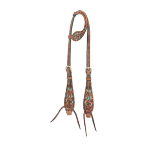 CIRCLE Y Carico One Ear Gag Cheek Headstall (1071-17-SH) - Circle Y
