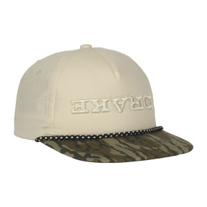 DRAKE Flatbill 2 Tone Ripstop Rope Cap (DW0201)