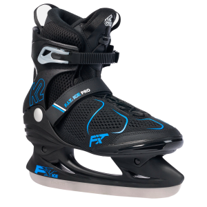 K2 F.I.T. Ice Pro Black/Blue Skates (I230300301) - K2 Skates
