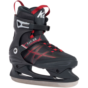 K2 F.I.T Black/Red Ice Skates (I220300401)