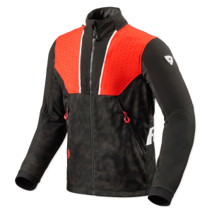 REV'IT! Men's Africa Black/Red Jacket (FJT425-1200) - Rev'it!