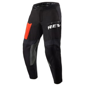 REV'IT! Unisex Lejano Black/Red Short Pants (FPT160-1202) - Rev'it!