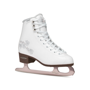 ROLLERBLADE Bladerunner Women's Diva White/Rose Gold Ice Figure Skates (0G120500T1E) - Rollerblade