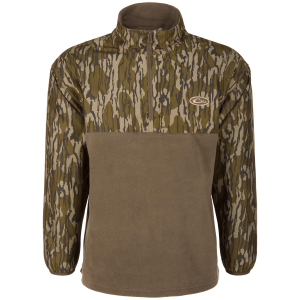 DRAKE Men's MST Quarter Zip Refuge Eqwader Jacket DW7355