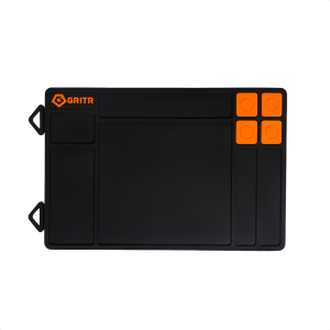 GRITR Magnetic Gun Cleaning Mat - Non-Slip PVC Work Mat for Rifles & Handguns