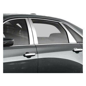 QAA 6-Piece Stainless Steel Pillar Post Trim Fits Cadillac CT6 2016-2020 (PP56231)