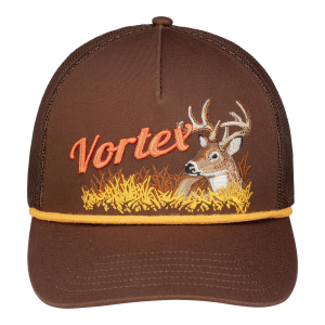 Vortex VORTEX Men's Grassland Heritage Dark Brown Cap (225-11-DBR) - $32.99 at gritroutdoors.com