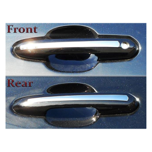 QAA 4-Piece Stainless Steel Door Handle Accent Trim Fits Lincoln MKC 2015-2019, Lincoln Nautilus 2019-2020, Toyota Rav4 2019-2020 (DH55640)