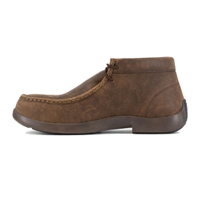 FRYE Women's Safety-Crafted Brown Utility Moccasin Work Boots (FR40702F)