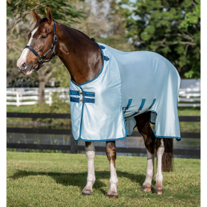 HORSEWARE IRELAND Amigo Bug Buster Azure Blue/Navy & Electric Blue Sheet (AFRNMQ-CBE0)