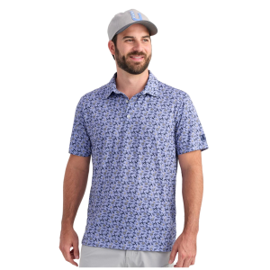 Huk HUK Men's Pursuit Performance Printed Polo (H1200634) - $37.99 at gritroutdoors.com
