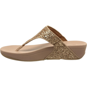 FITFLOP Women's Lulu Glitter Toe-Thongs Sandals (X03)