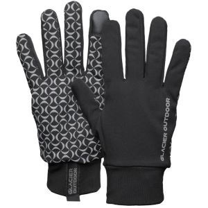GLACIER GLOVE Ultra-Stretch Liner Black Glove (710BK)